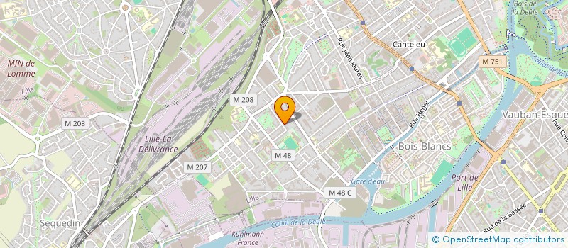 localisation de l'entreprise MADAME SAMIA KOUICEM  LILLE