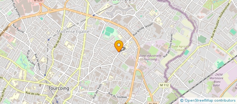 localisation de l'entreprise MADAME SAMIA LAKEHAL  TOURCOING