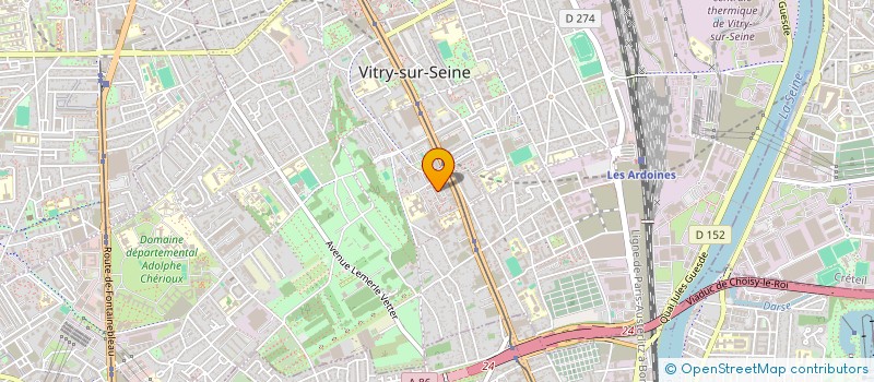 localisation de l'entreprise MADAME SAMIA LALOUCI à VITRY-SUR-SEINE