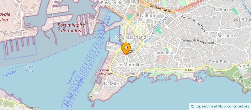 localisation de l'entreprise MADAME SAMIA LAZLI à TOULON