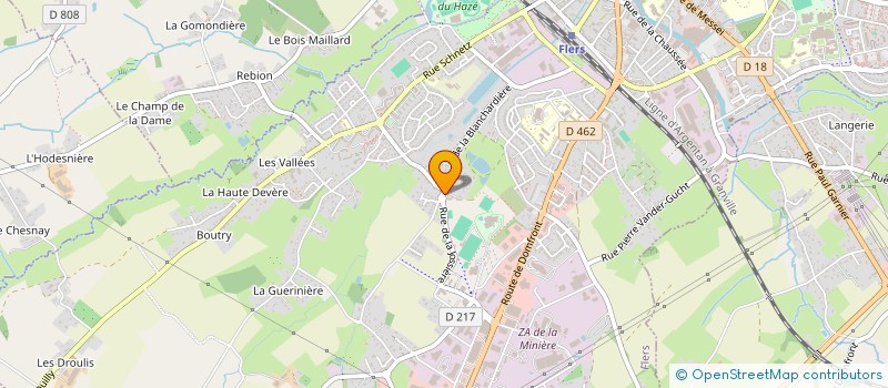 localisation de l'entreprise MADAME SAMIA MABREK à FLERS