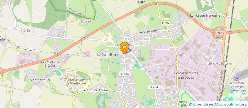 localisation de l'entreprise MADAME SAMIA MARTIN à DAMIGNY