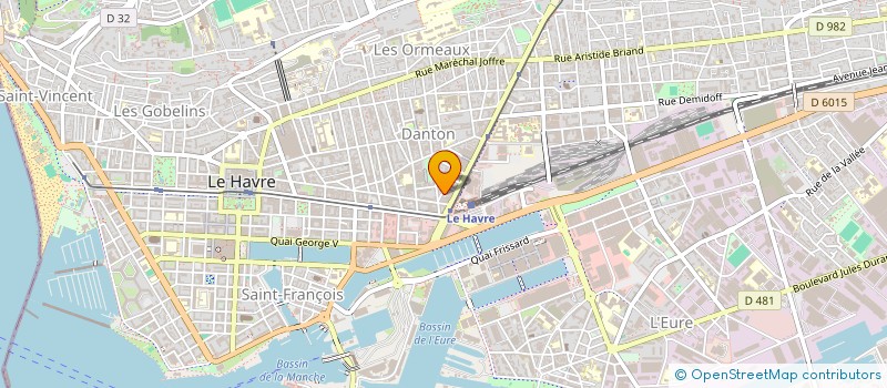 localisation de l'entreprise MADAME SAMIA MECHACHE à LE HAVRE