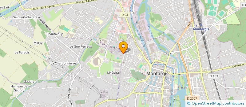 localisation de l'entreprise MADAME SAMIA MEHIAOUI à MONTARGIS