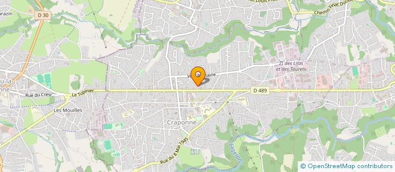 localisation de l'entreprise MADAME SAMIA MESSABIS  CRAPONNE