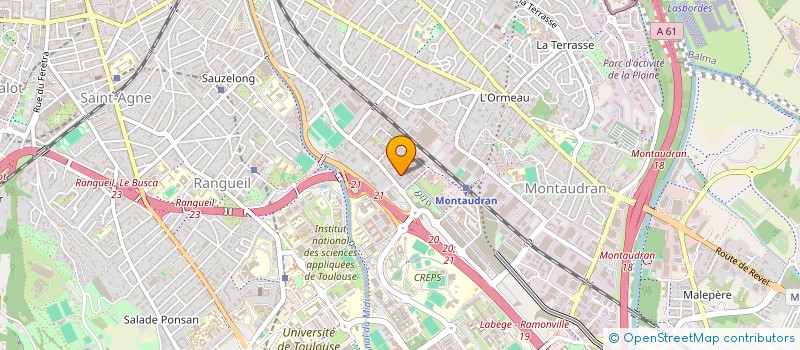 localisation de l'entreprise MADAME SAMIA MHAMDI à TOULOUSE