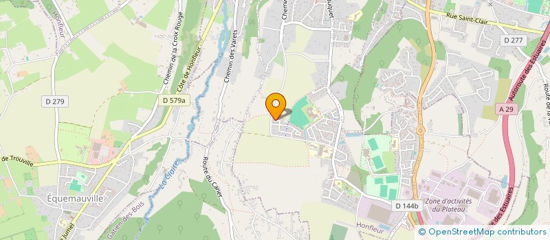 localisation de l'entreprise MADAME SAMIA MODARD  HONFLEUR