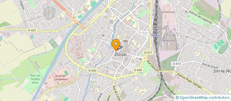 localisation de l'entreprise MADAME SAMIA MOHAMED à DOUAI