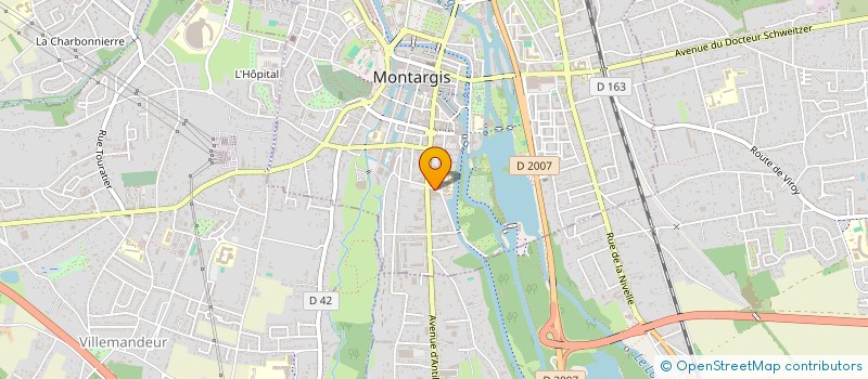 localisation de l'entreprise MADAME SAMIA MOHAMMEDI à MONTARGIS