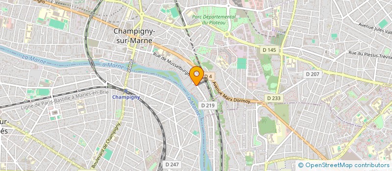 localisation de l'entreprise MADAME SAMIA MOHAMMEDI à CHAMPIGNY-SUR-MARNE