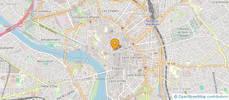 localisation de l'entreprise MADAME SAMIA OUAZZOU  TOULOUSE