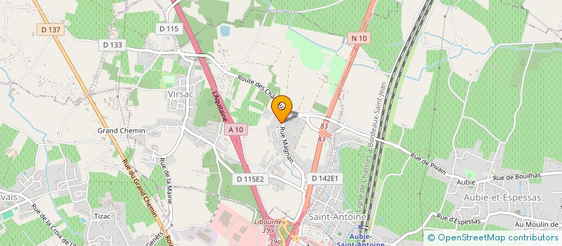 localisation de l'entreprise MADAME SAMIA RAIS  SAINT-SAVIN