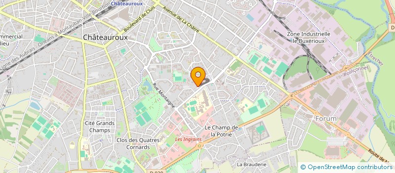 localisation de l'entreprise MADAME SAMIA RAMACH à CHATEAUROUX