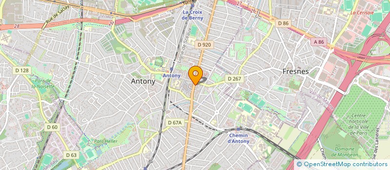localisation de l'entreprise MADAME SAMIA RIHAOUI à ANTONY