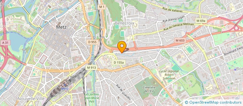 localisation de l'entreprise MADAME SAMIA SAAD  METZ