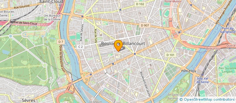 localisation de l'entreprise MADAME SAMIA SAIDANI à BOULOGNE-BILLANCOURT