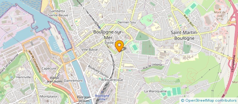 localisation de l'entreprise MADAME SAMIA SEHIL à BOULOGNE-SUR-MER