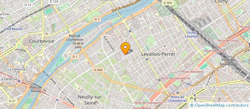 localisation de l'entreprise MADAME SAMIA TACHAT à LEVALLOIS-PERRET