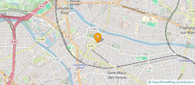 localisation de l'entreprise MADAME SAMIA TAHIR à SAINT-MAUR-DES-FOSSES