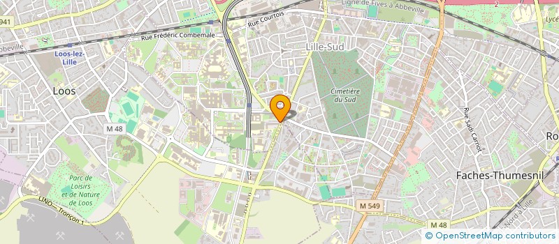 localisation de l'entreprise MADAME SAMIA TAKILT à LILLE