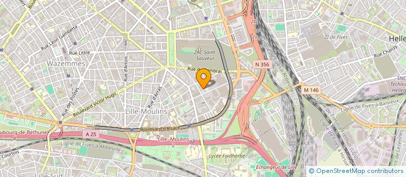 localisation de l'entreprise MADAME SAMIHA BOUKHENISSA  LILLE