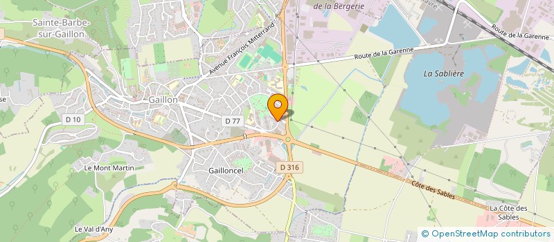 localisation de l'entreprise MADAME SAMIHA DEHILI  LE VAL D'HAZEY