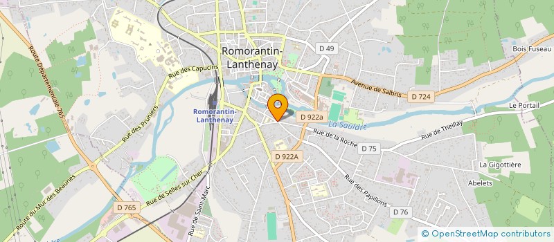 localisation de l'entreprise MADAME SAMIHA HADZIC à ROMORANTIN-LANTHENAY