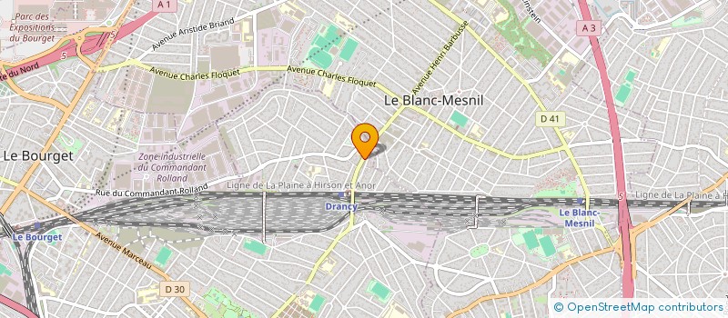 localisation de l'entreprise MADAME SAMIHA REBBOUH  DRANCY