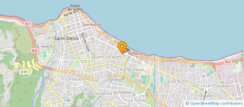 localisation de l'entreprise MADAME SAMIMA ROSSAWALY à SAINT-DENIS