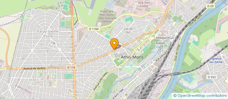 localisation de l'entreprise MADAME SAMIME BOURA à ATHIS-MONS