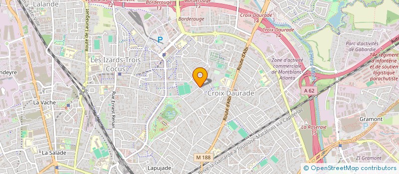 localisation de l'entreprise MADAME SAMIRA ABOUCHANE  TOULOUSE