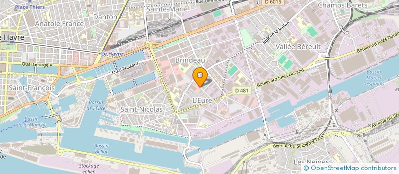 localisation de l'entreprise MADAME SAMIRA ADEOLA ALADE  LE HAVRE