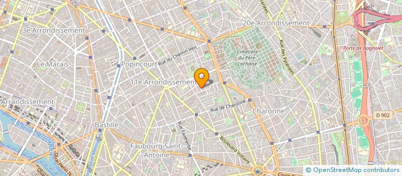 localisation de l'entreprise MADAME SAMIRA ADOUANI  PARIS