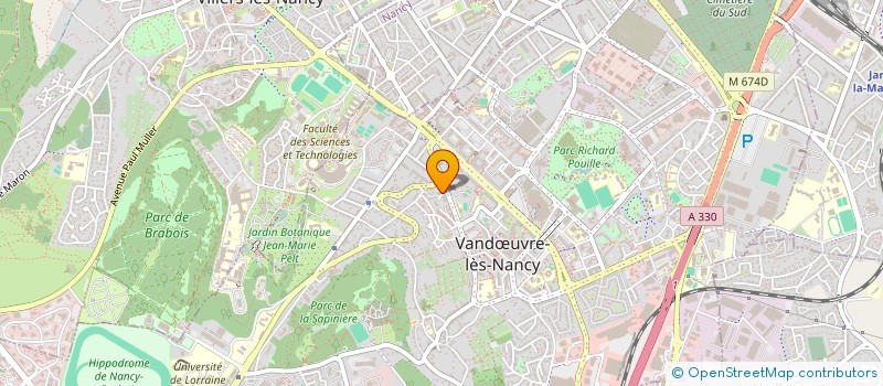 localisation de l'entreprise MADAME SAMIRA AGHROUY à VANDŒUVRE-LES-NANCY