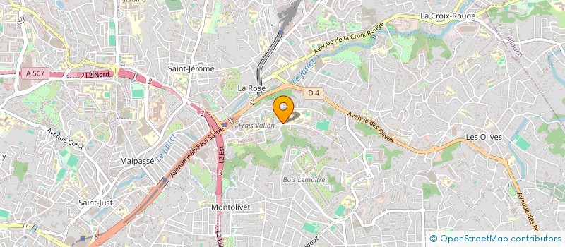 localisation de l'entreprise MADAME SAMIRA AHMED CHEIHI à MARSEILLE