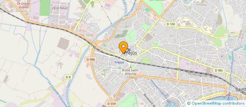 localisation de l'entreprise MADAME SAMIRA AKKI à FREJUS