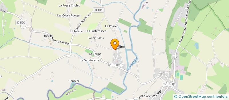localisation de l'entreprise MADAME SAMIRA ALLANI à MIEUXCE