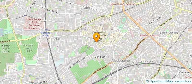 localisation de l'entreprise MADAME SAMIRA AMAHMOUD à BORDEAUX
