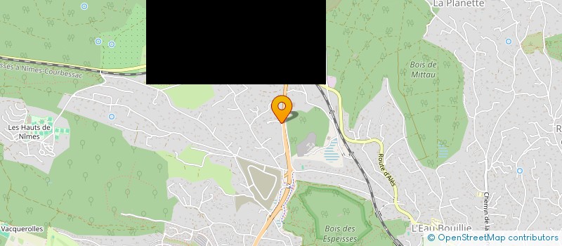 localisation de l'entreprise MADAME SAMIRA AMRANI  NIMES