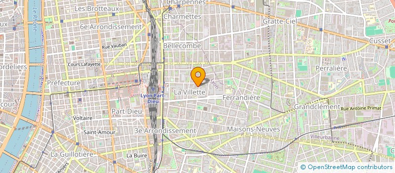 localisation de l'entreprise MADAME SAMIRA ATTOU  LYON