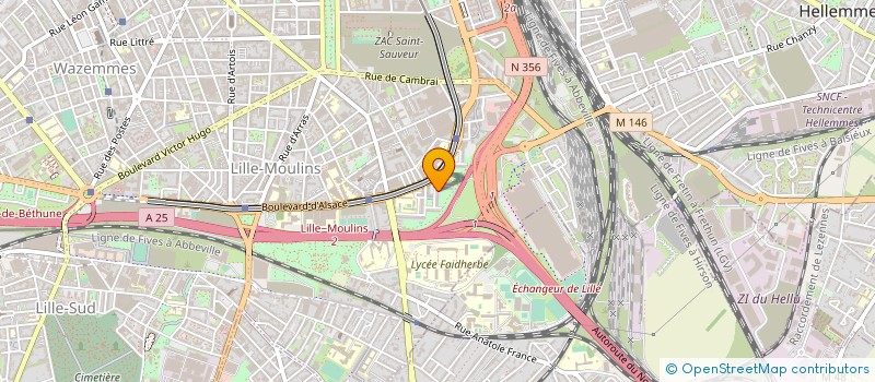 localisation de l'entreprise MADAME SAMIRA AZAOUM à LILLE