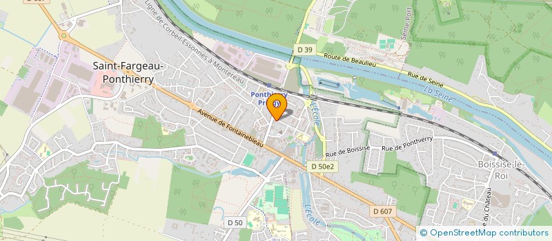 localisation de l'entreprise MADAME SAMIRA AZNI  SAINT-FARGEAU-PONTHIERRY