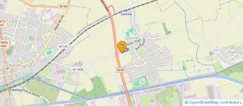 localisation de l'entreprise MADAME SAMIRA AZZOUZI  SALOME