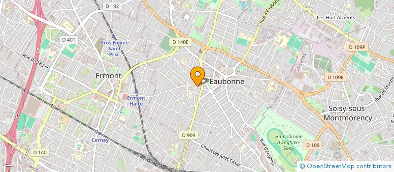 localisation de l'entreprise MADAME SAMIRA BAZZI à EAUBONNE