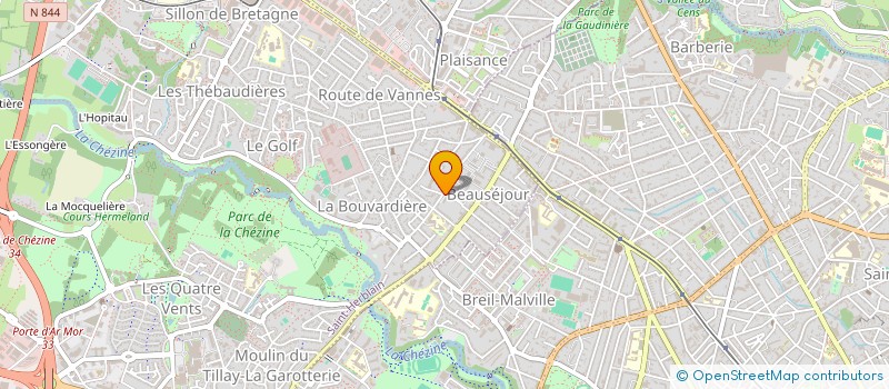 localisation de l'entreprise MADAME SAMIRA BELMADANI  SAINT-HERBLAIN