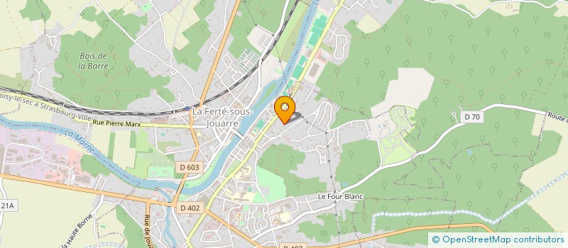 localisation de l'entreprise MADAME SAMIRA BEN SAID  LA FERTE-SOUS-JOUARRE