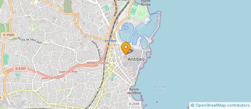 localisation de l'entreprise MADAME SAMIRA BEN SMAIN à ANTIBES
