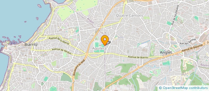 localisation de l'entreprise MADAME SAMIRA BENBOUREK à ANGLET