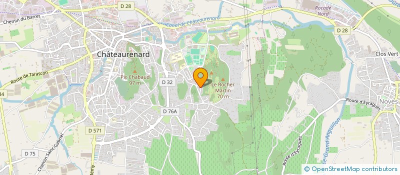 localisation de l'entreprise MADAME SAMIRA BENJADDI  CHATEAURENARD