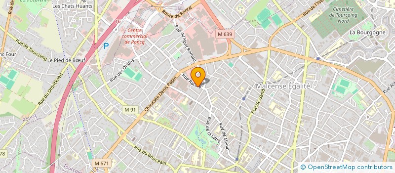 localisation de l'entreprise MADAME SAMIRA BOUBAKEUR à TOURCOING